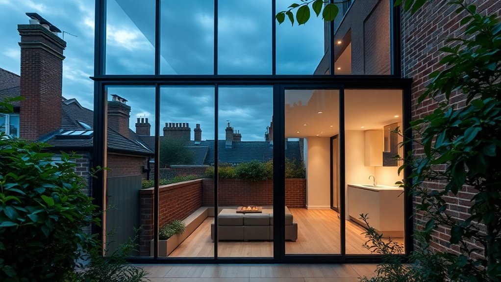 Glass Extension Walls Bethnal Green
