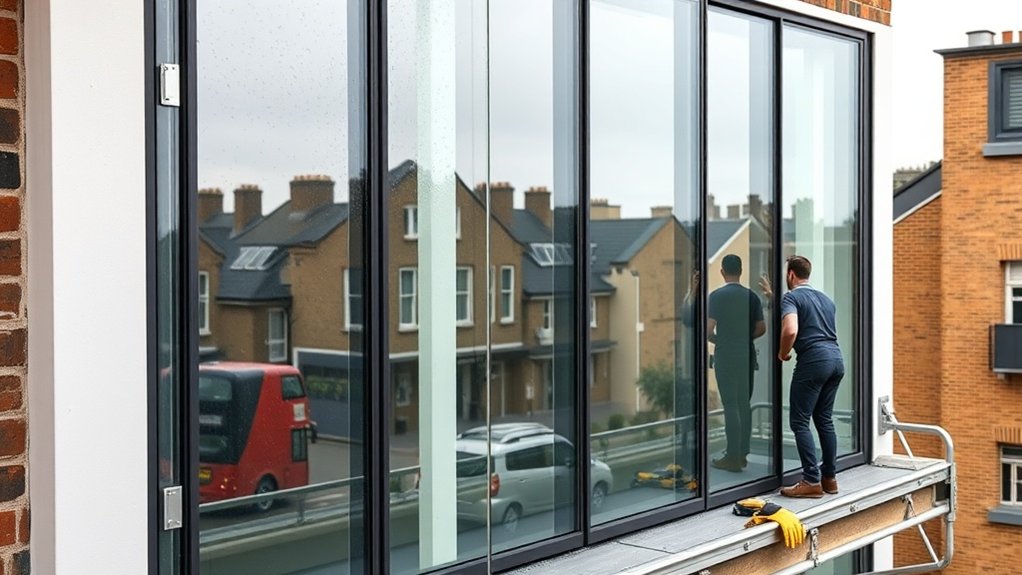 Polycarbonate to Glass Conversion Bethnal Green