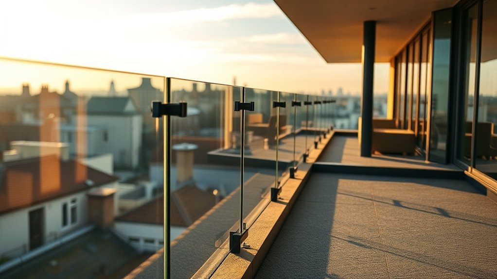 Terrace Glass Balustrades Bethnal Green